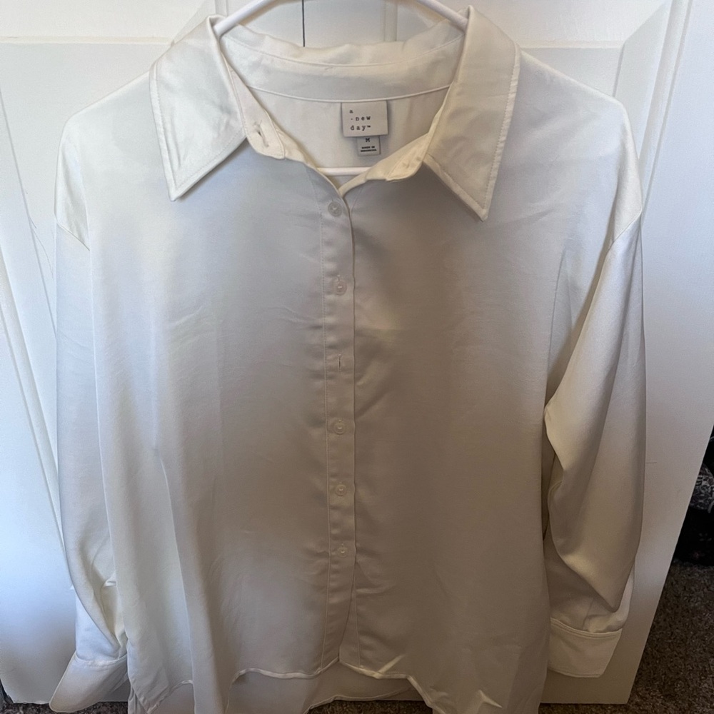 White button up